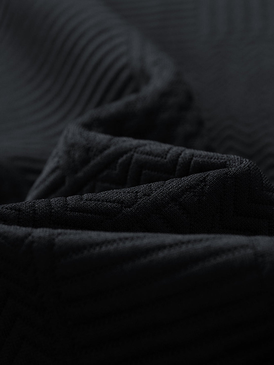 Relax Fit Geometric Jacquard Sweatshirt