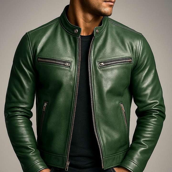 Guillaume | Casual Leather Jacket