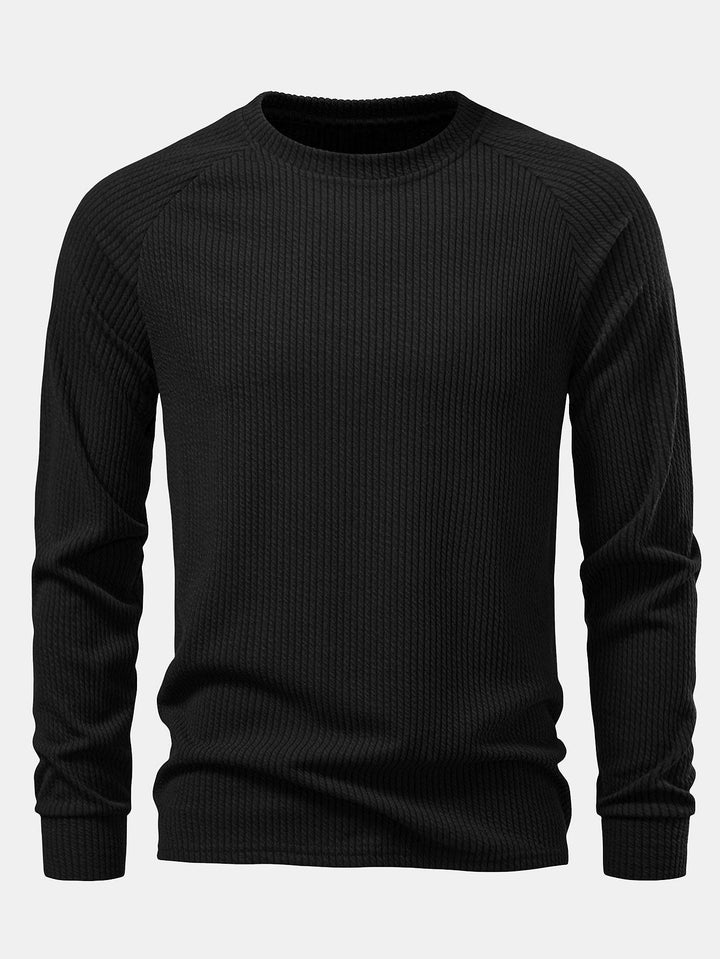 Long Sleeve Ribbed T-Shirt