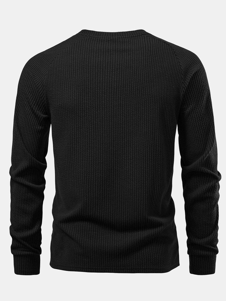 Long Sleeve Ribbed T-Shirt