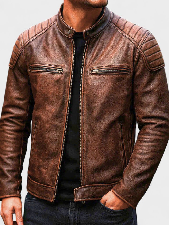 Troels™ | Leather Jacket