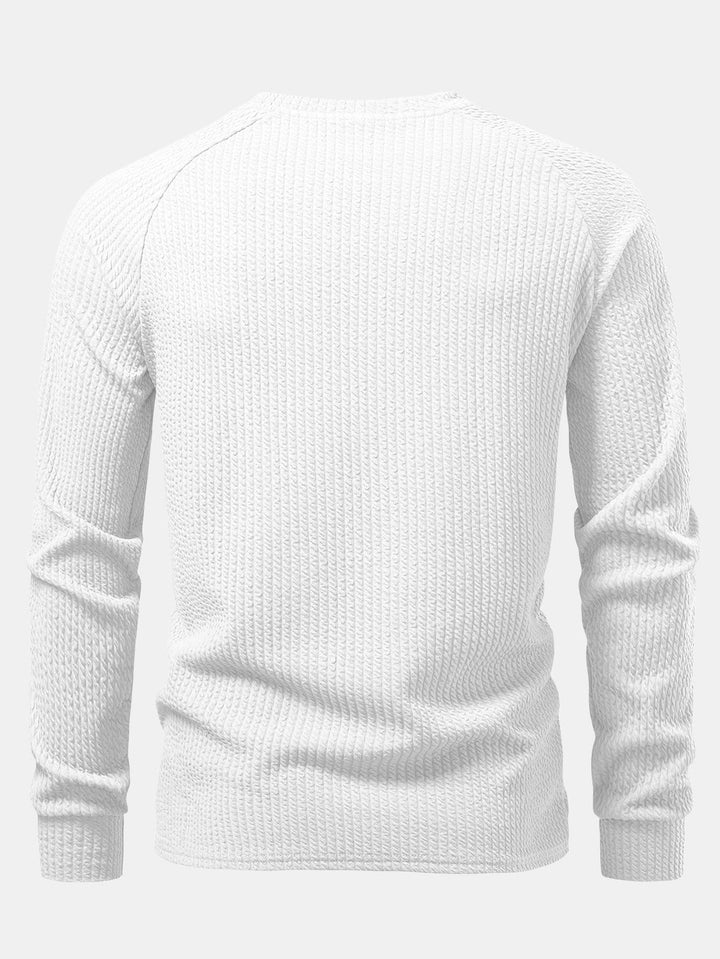 Long Sleeve Ribbed T-Shirt