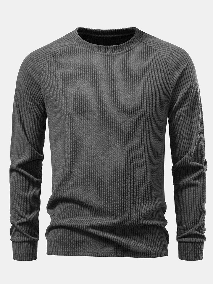 Long Sleeve Ribbed T-Shirt