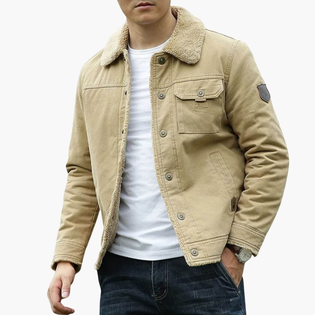 Adam | Fleece-Lined Winter Jacket