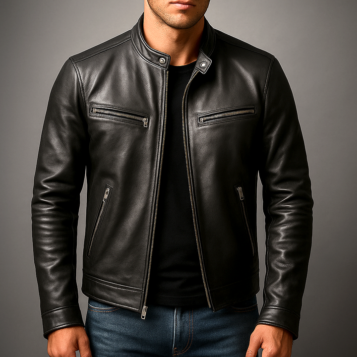 Guillaume | Casual Leather Jacket