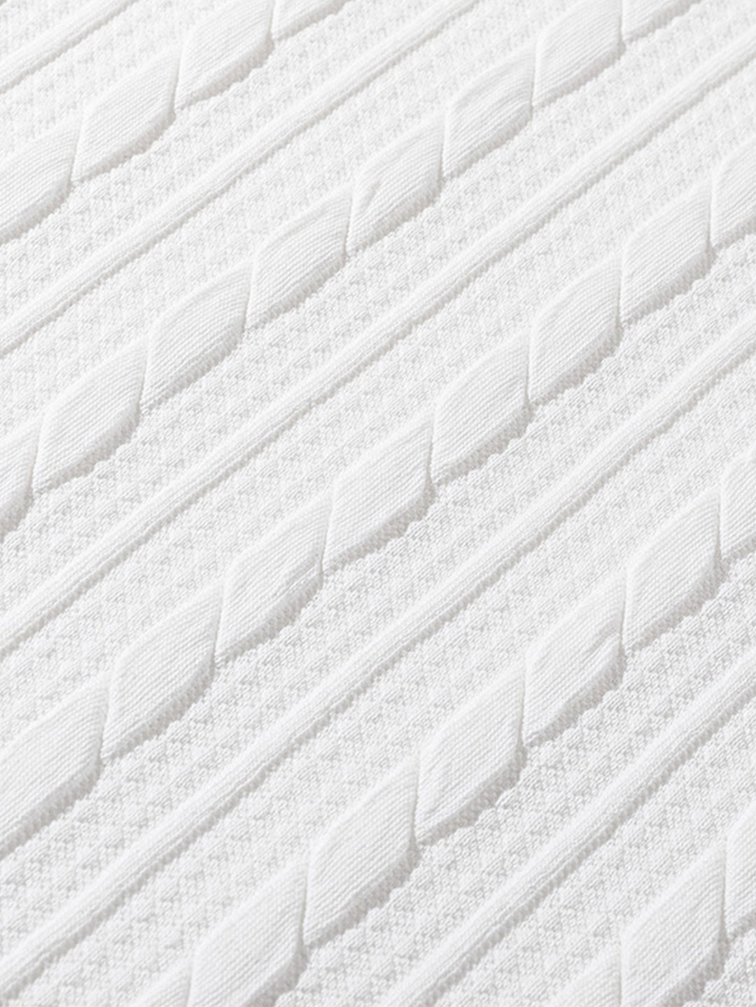 Relax Fit Twist Jacquard Crew Neck Sweatshirt