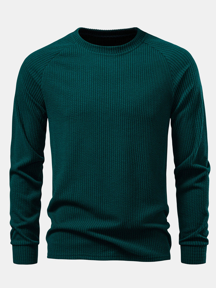 Long Sleeve Ribbed T-Shirt