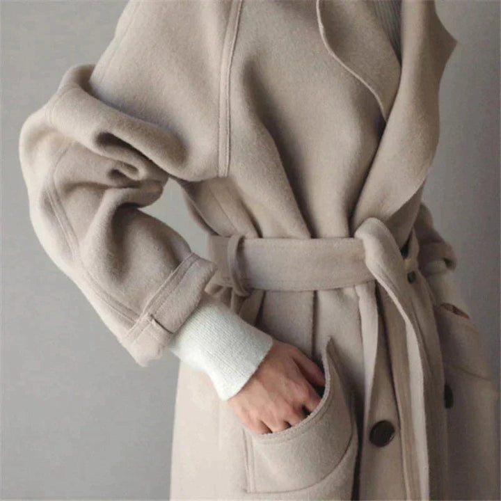 Elowen | Elegant Long Winter Coat for Women