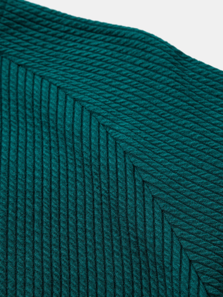 Long Sleeve Ribbed T-Shirt