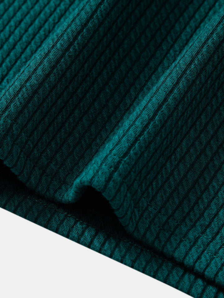 Long Sleeve Ribbed T-Shirt