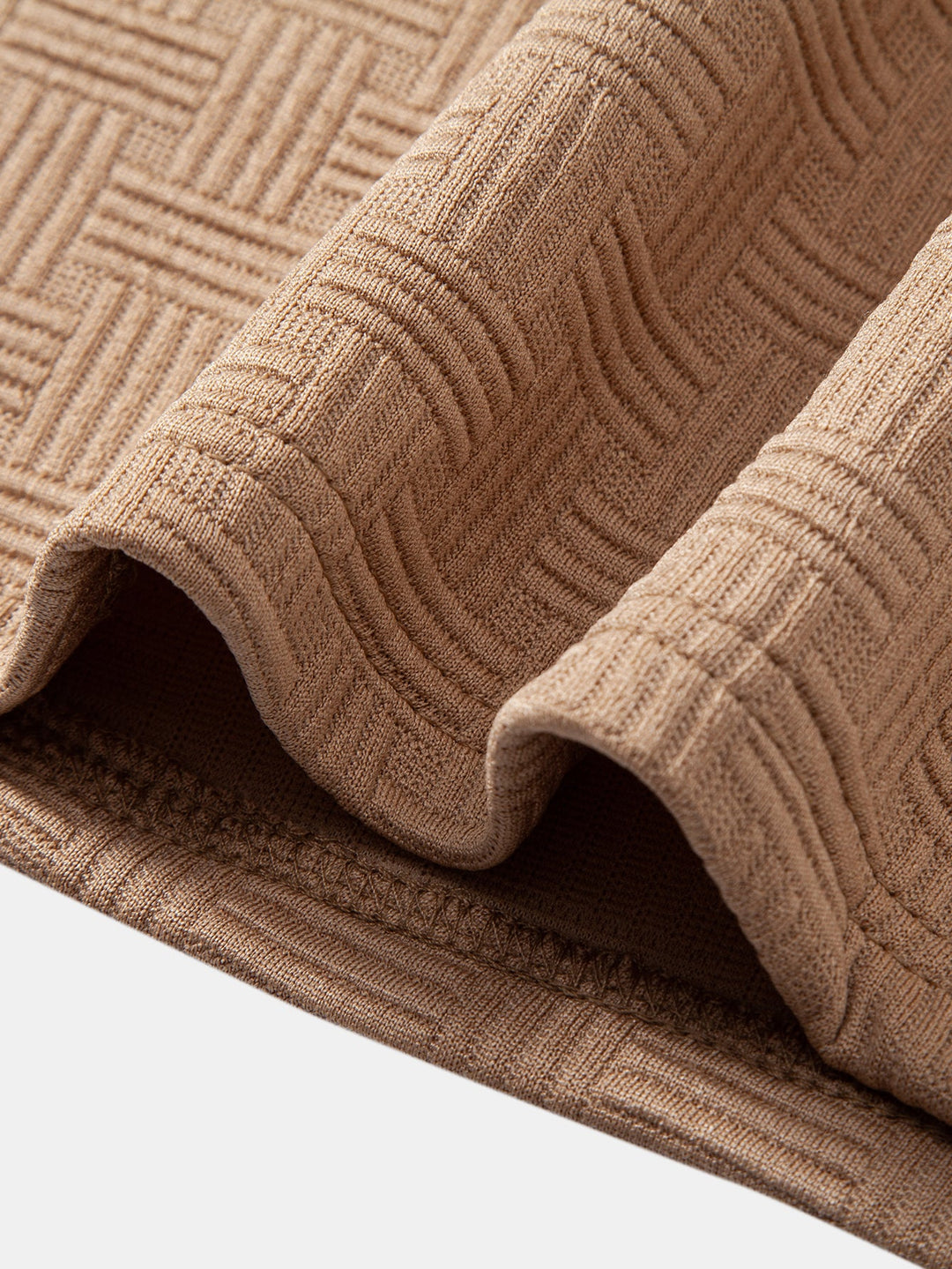 Long Sleeve Stripe Polo Shirt