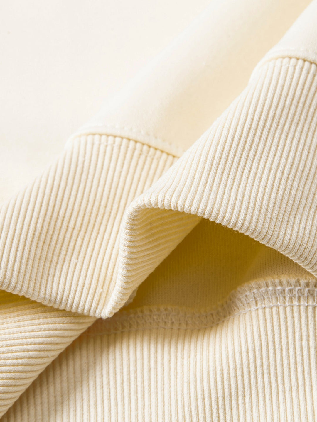 Relax Fit Contrast Polo Sweatshirt