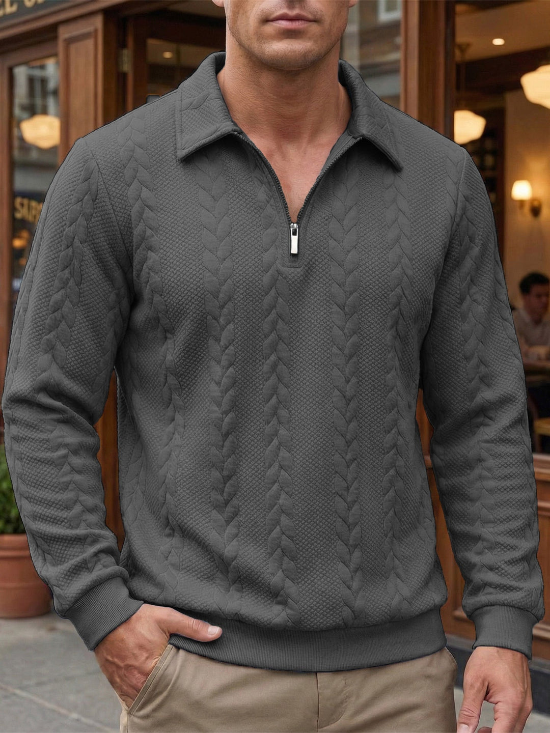Ravello – Premium Quarter Zip Polo