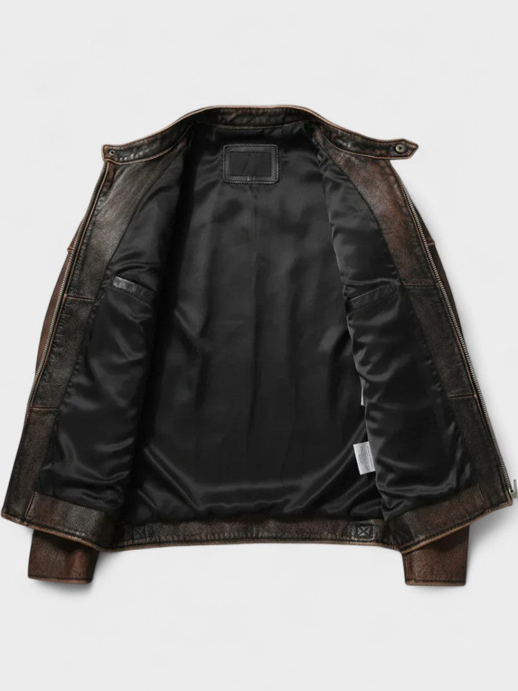 Troels™ | Leather Jacket