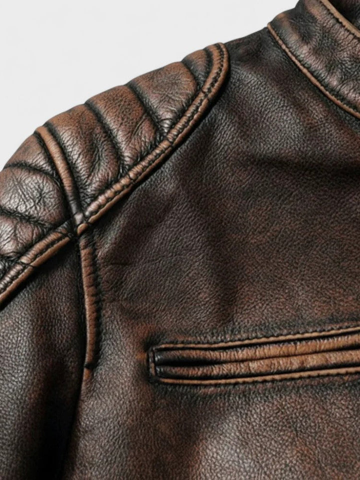 Troels™ | Leather Jacket