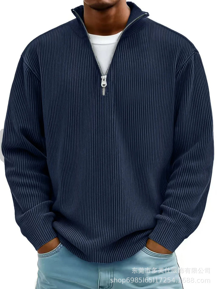 Calix™ | Modern men's jumper with half zip