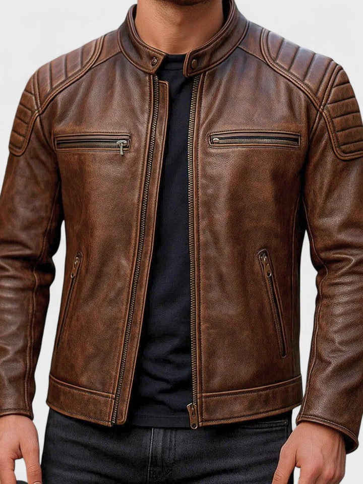 Troels™ | Leather Jacket