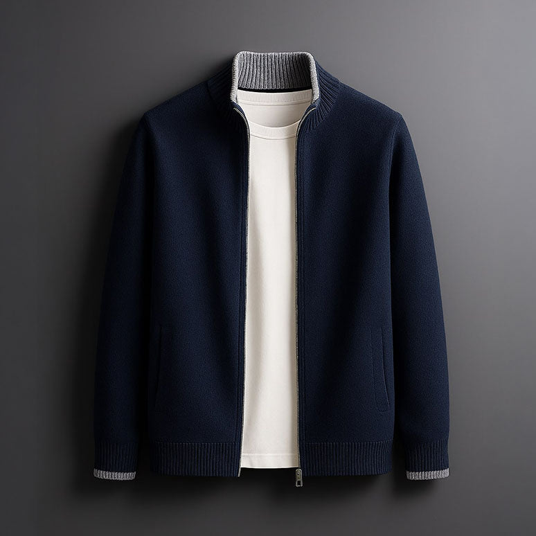 HARVEY™|ELEGANT ZIP CARDIGAN